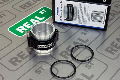 Vibrant Performance HD Clamp System Assembly for 2'' OD Tubing Anodized Black