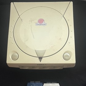 Sega Dreamcast Console Bundle 2 Controllers, 2x VMU, 1x Game Lot - no cords