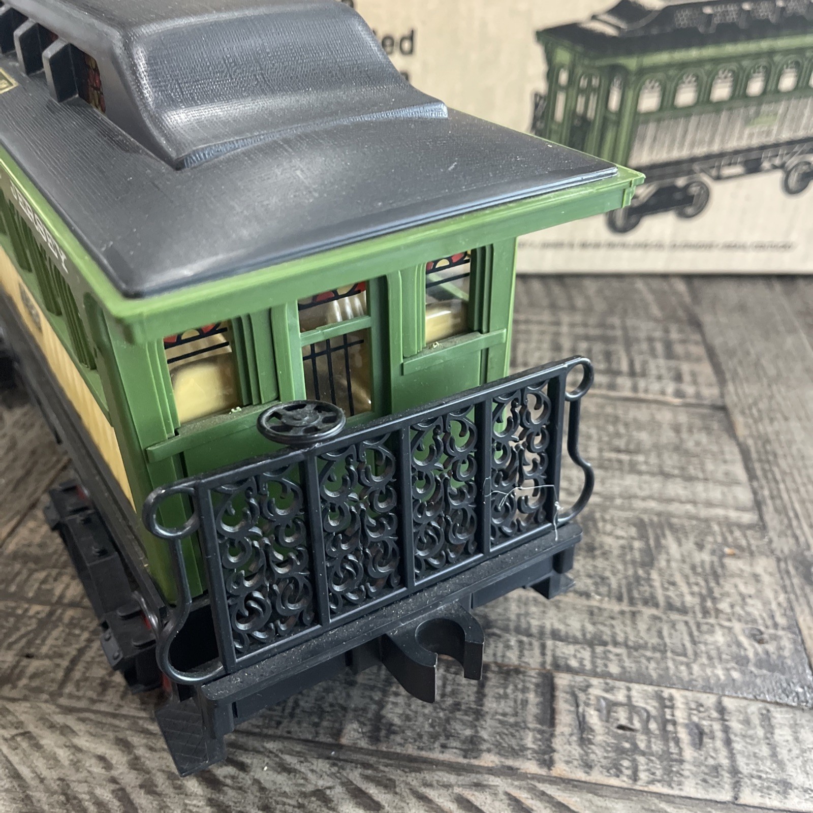 ￼Jim Beam Passenger Car Train Decanter EMPTY#1099 bourbon ￼