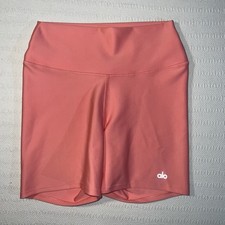 Alo Yoga Airlift Shorts High Waist Womens M 5”Athleisure Gym Workout Stretch