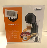 De'Longhi Dolce Gusto Piccolo XS Capsule Coffee Machine 15 bar - dark grey 