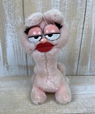 Garfield Arlene Girlfriend Dakin 7  Plush Stuffed Animal Pink Cat Vintage 1984