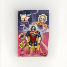 1994 WWF WWE Just Toys Doink Bend-ems Wrestling Figure - Sealed