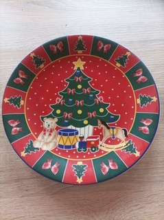 Weihnachtsteller 24 cm Durchmesser