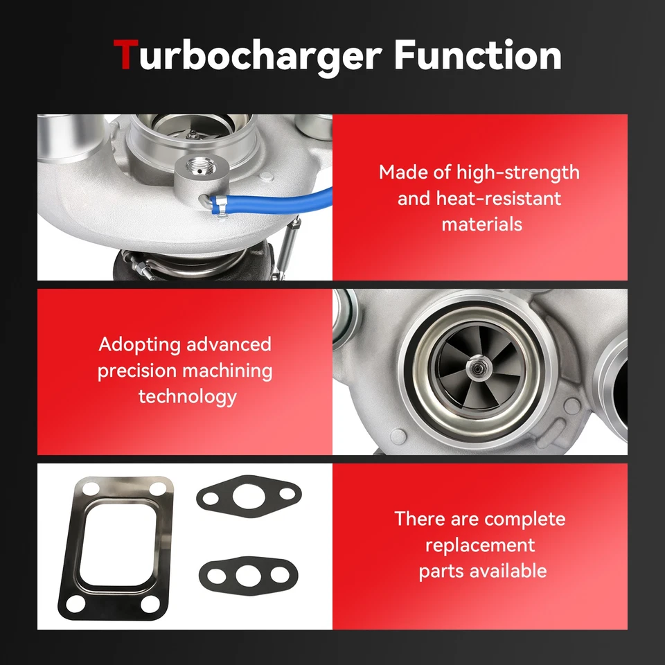 For 2003-2007 Dodge Ram 3500 Cummins 5.9L HY35W HE351CW Turbocharger 4043600 Foto 3 de 4
