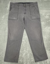 WP Weatherproof Pants Mens 40x32 Fit 40x29 Iron Gray Stretch Utility Workwear