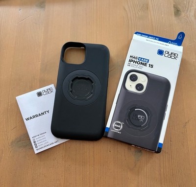 quad lock handy hülle iphone 15 schwarz
