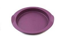TUPPERWARE Cottura Stampo in Silicone Liscio Rotondo Viola Piccolo 16 cm