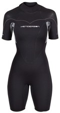 Henderson Women's 3mm Thermoprene Pro Back Zip Shorty Wetsuit