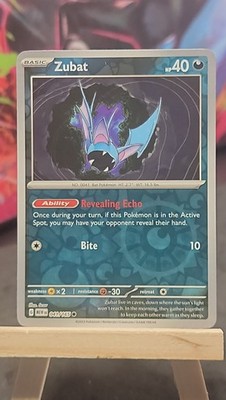 Zubat 041/165 Reverse Holo MEW SV: Scarlet & Violet 151 Common NM-MP