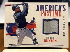 2022 Panini Chronicles - America's Pastime Swatches Byron Buxton #APS-BB (MEM)
