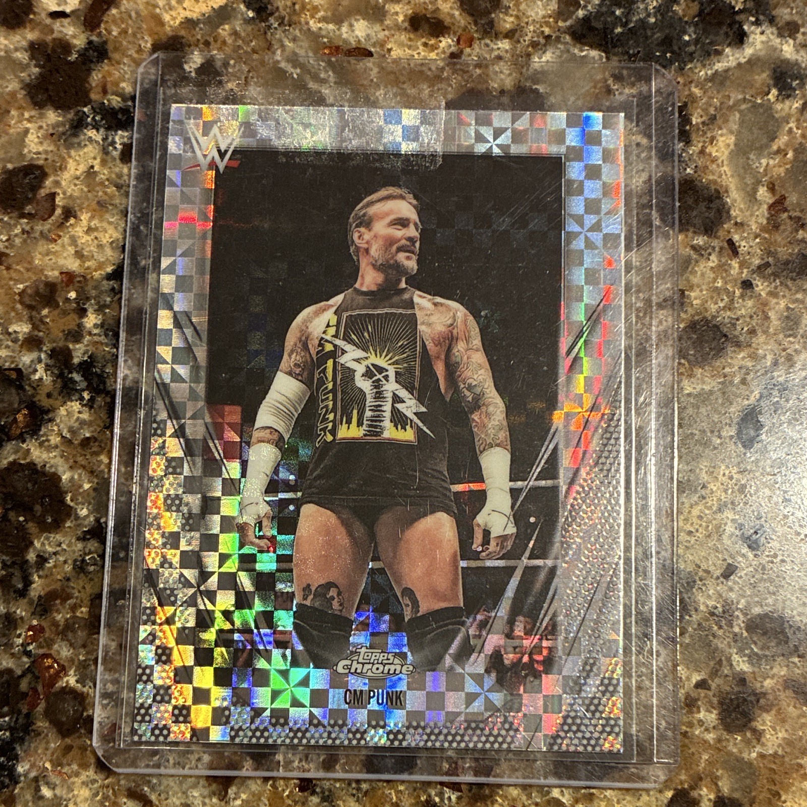 Topps 2026 Chrome WWE CM Punk #49 RAW Wrestling Trading Card