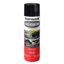 Truck Rubberized Undercoating Spray, 15 oz, Black