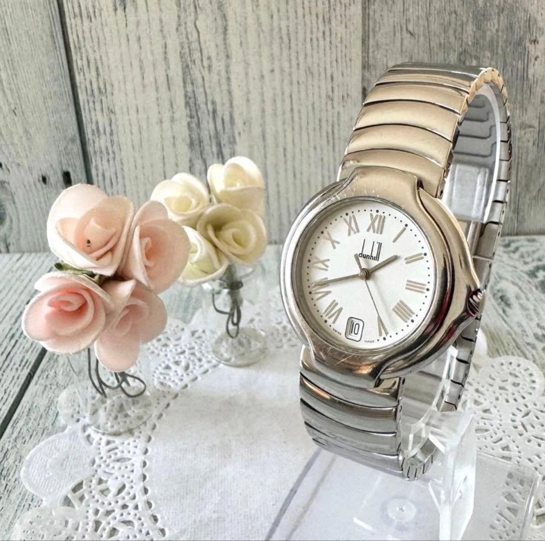 dunhill Gold Plated Case Quartz Wristwatches for sale | eBay