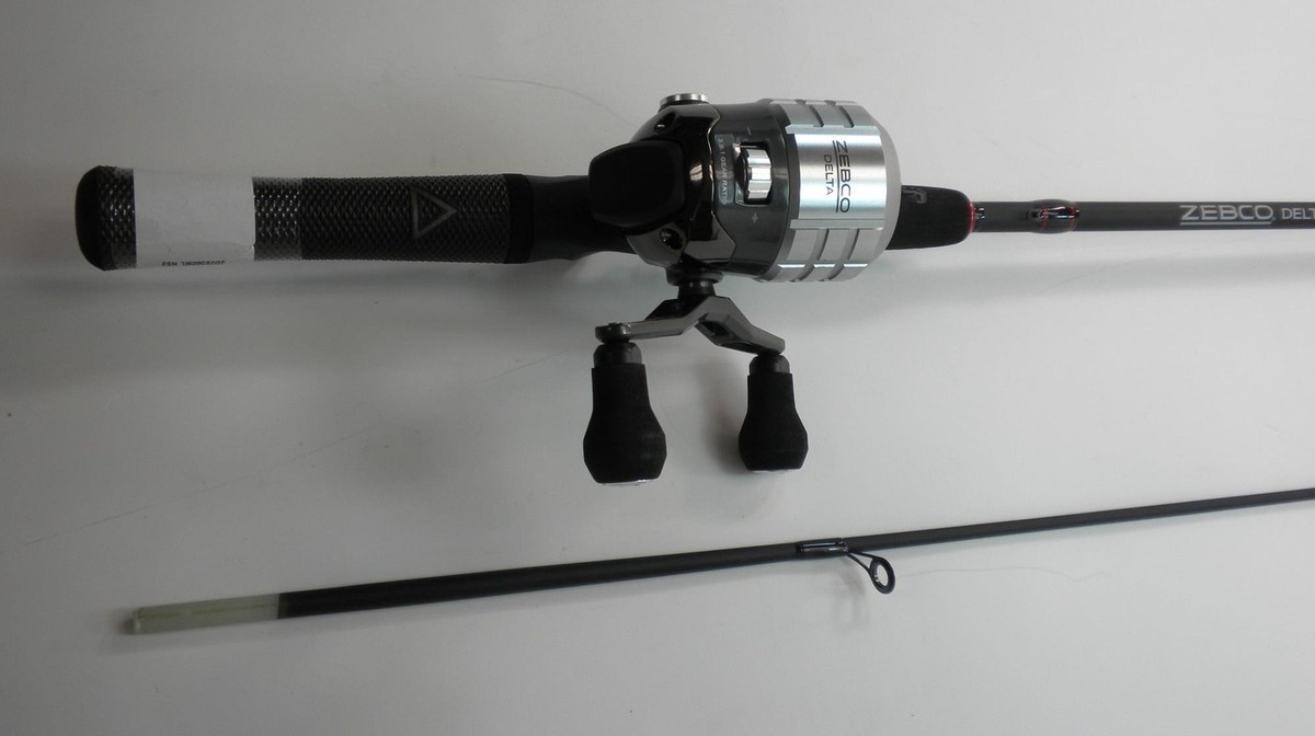 Xベイトタイプ Zebco 2141641 ZD20562ML 5 Ft 6 Inch Delta Combo Spooled w