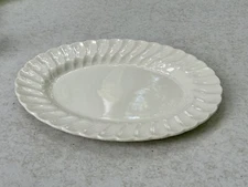 Myott Olde Chelsea Creamy White Oval 12 1/4” x 9 1/2” Serving Platter England 