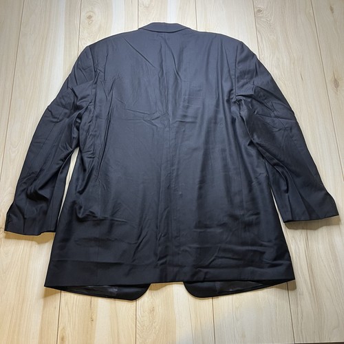 Ermenegildo Zegna Tuxedo Blazer Shawl Lapel Sport Coat Wool Mens Size 46R Black - Picture 16 of 16