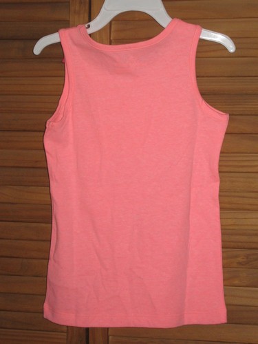 Camiseta sin mangas Girl's Jumping Beans Sunshine Makes Me Smile Melocotón talla 5 nueva con etiquetas #cl103 - Imagen 3 de 3
