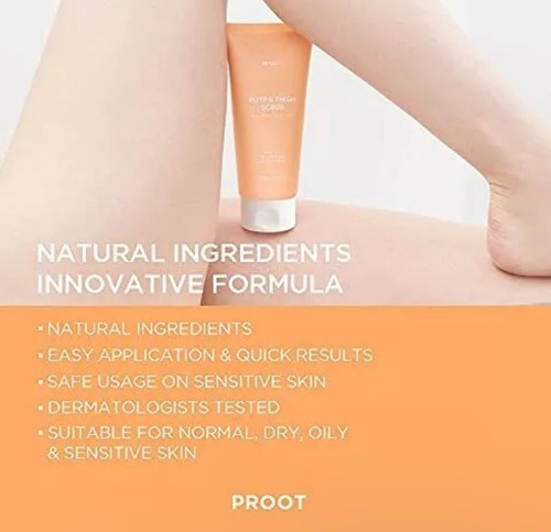 Lavado de exfoliantes de botín y muslos | exfoliante exfoliante para la celulitis del acné - Imagen 3 de 5