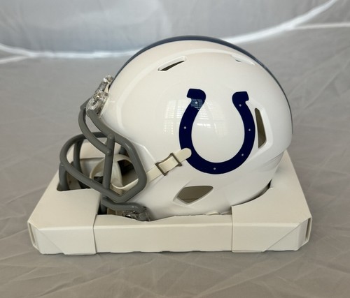 Lenny Moore Autographed Colts Mini helmet w/ HOF 75’ -BAS - Bild 3 von 6
