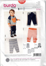 Sewing Pattern Burda 9398 Kids Hose Trousers Dressmaking Size EUR 56-86 US 1-18M