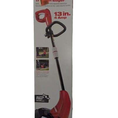 #ad HOMELITE 13 in. 4 Amp Straight Electric String Trimmer Edger $53.99