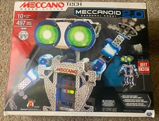 Meccano Tech Meccanoid 2.0 Personal Robot #16402 maker system kit STEM READ!!