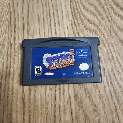 Spyro 2: Season of Flame (Nintendo Game Boy Advance GBA) *AUTHENTIC CART*