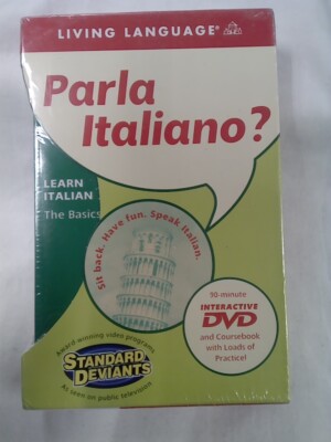 Parla Italiano: Learn Italian: The Basics [With Coursebook] NEW/Sealed