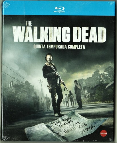 THE WALKING DEAD 5ª temporada completa Blu-ray Tarifa plana envío España 5 € - 第 1/1 張圖片