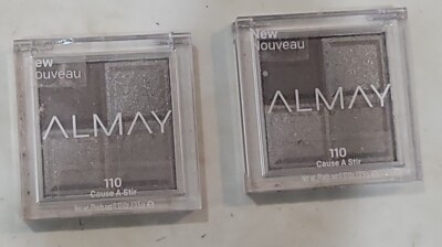 [LOT OF 2] ALMAY EYESHADOW 110 CAUSE A STIR 0.12oz EACH SEALED