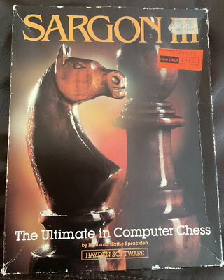 CLASSIC: Sargon III by Hayden for Apple II+, Apple IIe, Apple IIc and IBM PC