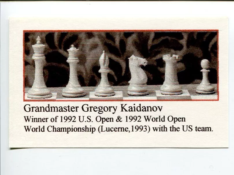 Kaidanov, Gregory