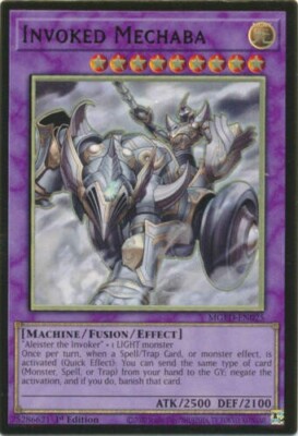 Yu-Gi-Oh! - Invoked Mechaba (MGED-EN025) - Maximum Gold: El Dorado - NM