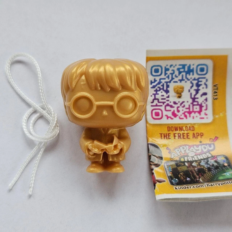 NEU + Harry VARIANTE GOLD VT413 mit BPZ + Harry Potter Kinder Joy Quidditch 2024