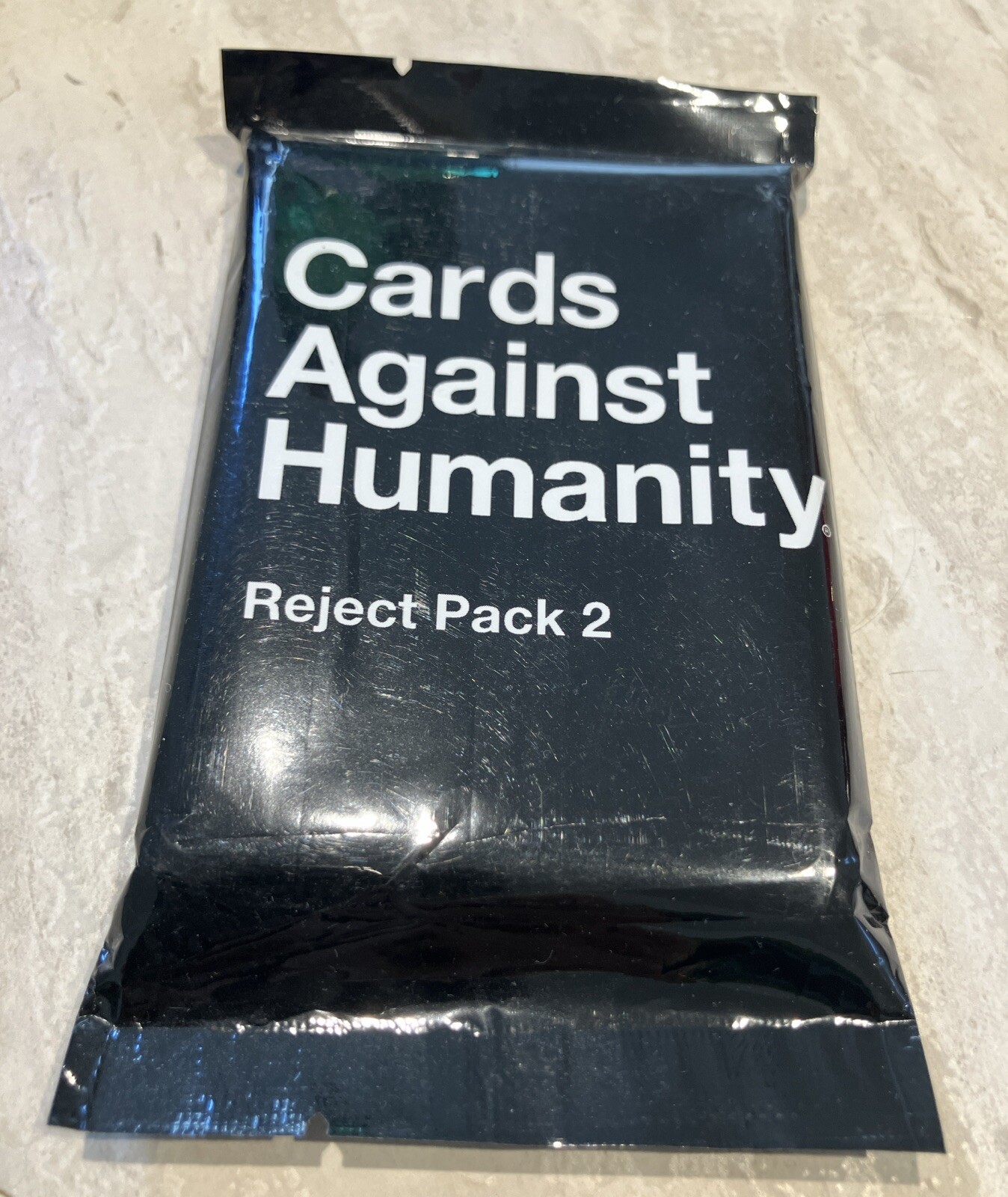 Cards Against Humanity 1 Reject Pack 2 SEALED (2 Packs Available)