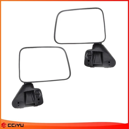 Manual Side View Mirrors Pair For 1987 1988 1989 Toyota Pickup 4Runner w/Vent