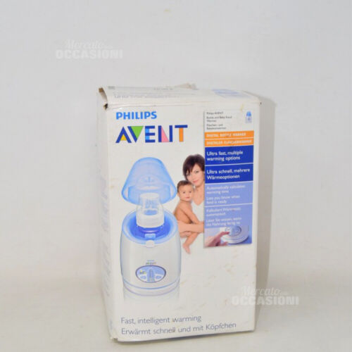Warmer Feeding Bottles Avent Philips White And Light Blue - Picture 1 of 1