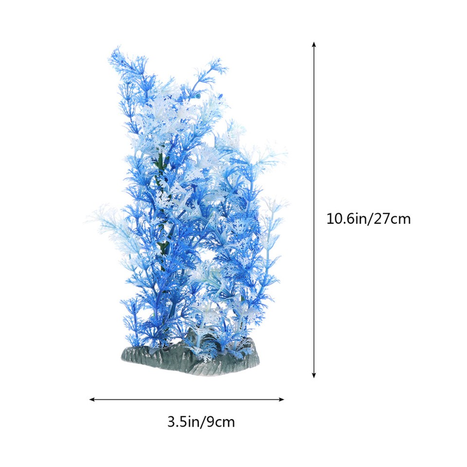 Plant Pet Ocean Decor Fish Tank Decoration Decorations Plants Faux eBay