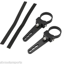 LED Light Bar Mounting Brackets 1 inch Universal ATV Bull 4WD Truck Fog Jeepx2