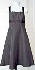 David's Bridal Black Formal Dress SIze 8