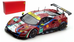 Details About Looksmart Ferrari 488 Gte 71 Af Corse Le Mans 2017 143 Scale
