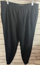 Joie Women's Size M Black Jogger Sweat Pants W/Pocket's