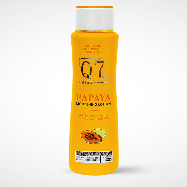 Q7Paris Papaya Skin Lightening Lotion – 300ml