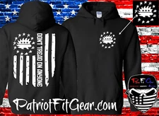 Hoodie,Libertarian,Dont Tread On Anyone,Not Left,Not Right,Just Free,Sweatshirt