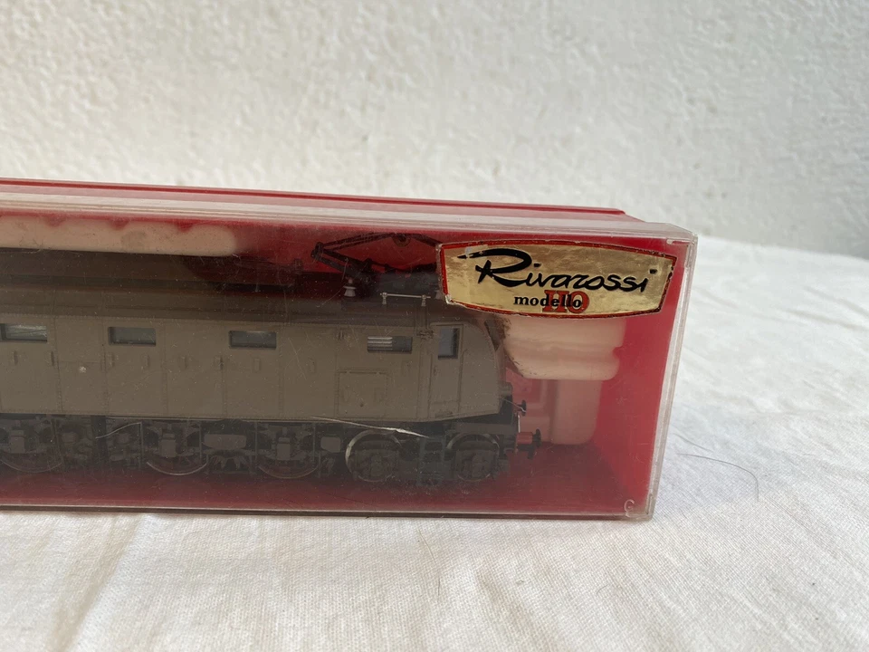RIVAROSSI LOCOMOTORE ELETTRICO FS E 428.241 3* SERIE HO CORRENTE con scatola - Immagine 3 di 4