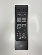 GE VSQS0649 Remote Control, Gray - OEM for 1980's VCR Models