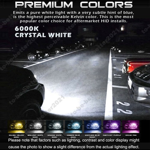D1S D2S D3S D4S HID Xenon Bulbs Replace LED Headlight 6000K 8000K 10000K 12000K - Picture 23 of 28
