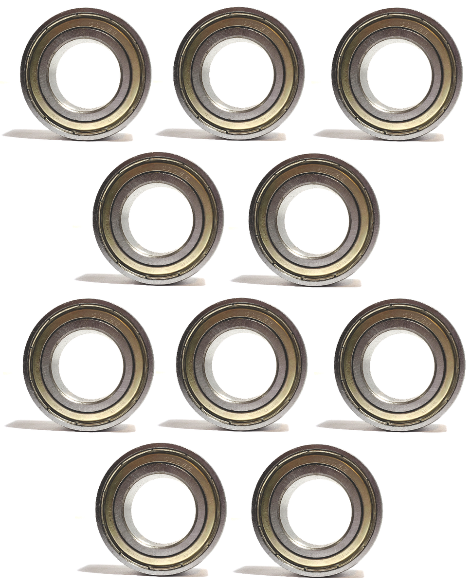 10) 6006 Z 6006 ZZ RODAMIENTO 6006 ZZ C3 RODAMIENTO DE BOLAS 30 x
