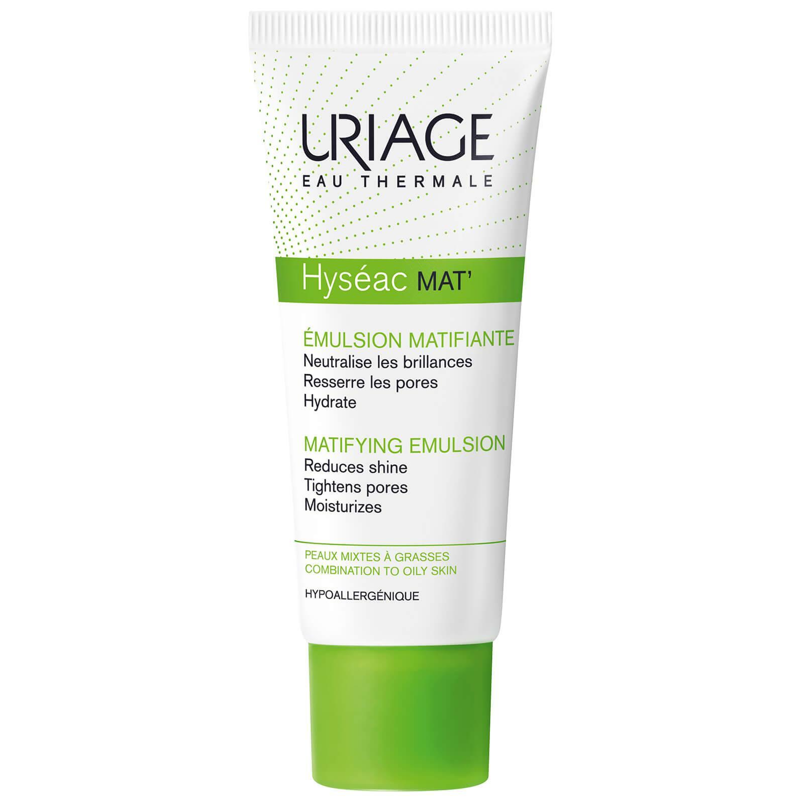 Uriage Hysaac -Feuchtigkeits- und Mattifizierungs -Poren -Raffinerer Emulsion 40 ml